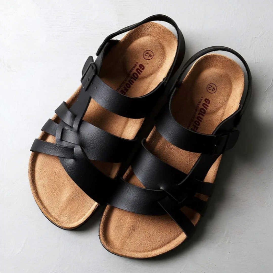 Zena – Genuine Leather Orthopedic Sandals