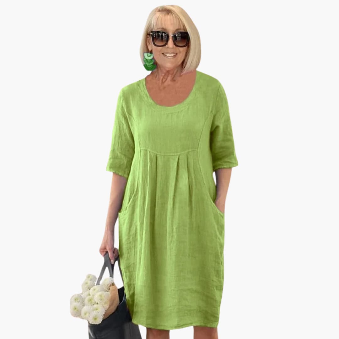 Audrey | Casual Pocket Tunic Dress
