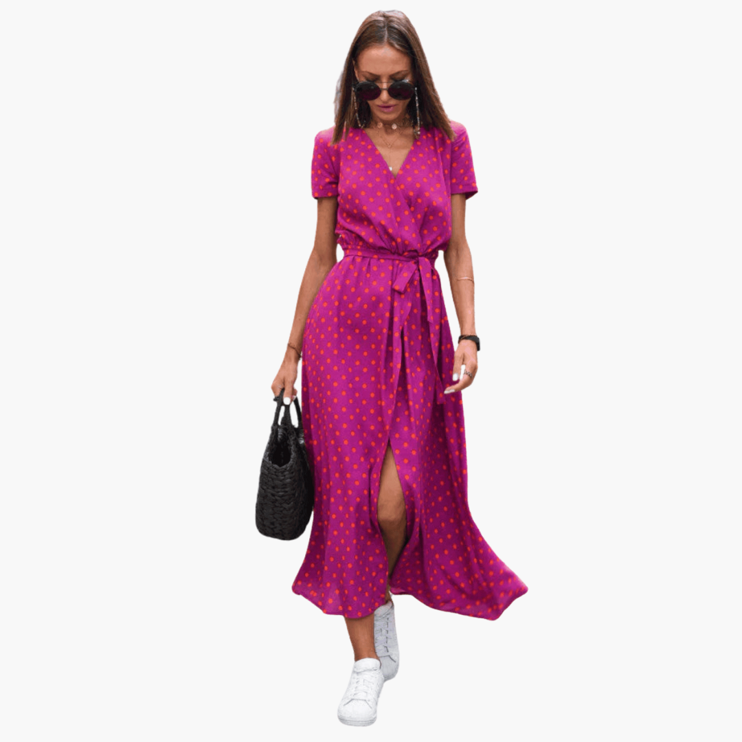 Celeste | Elegant Wrap Dress