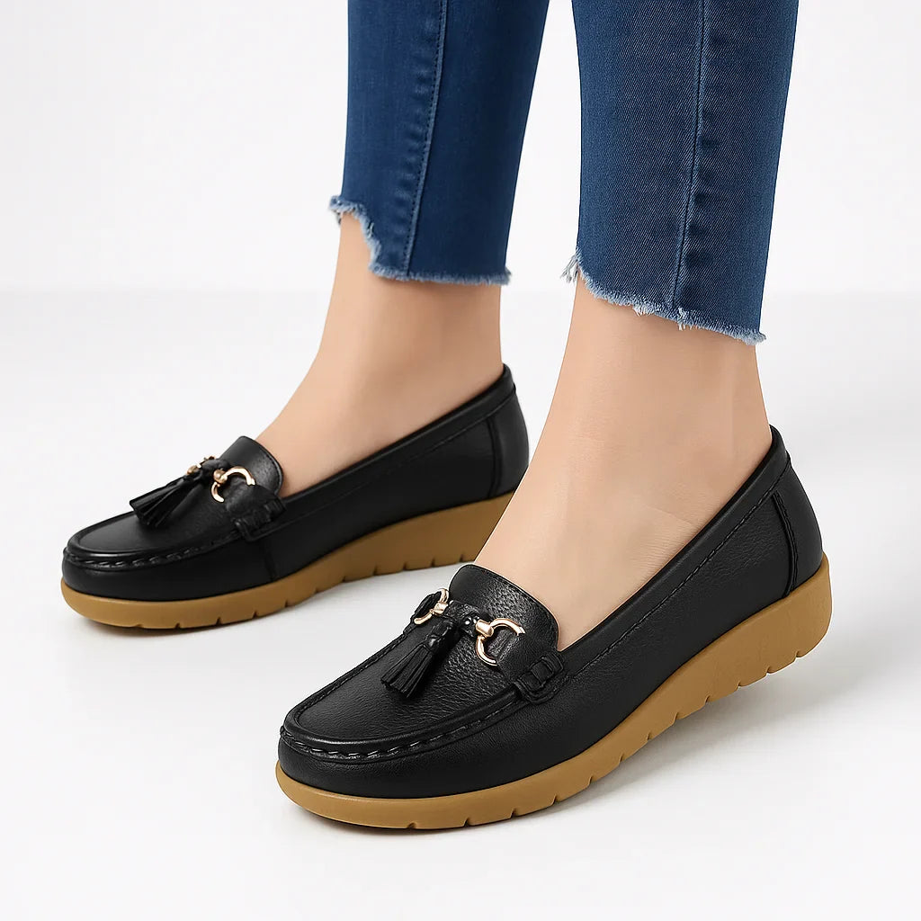 Orthopedic Leather Moccasin