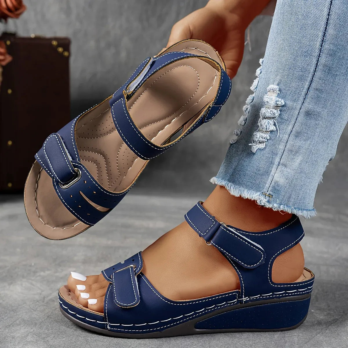Cherry – Elegant Orthopedic Sandals
