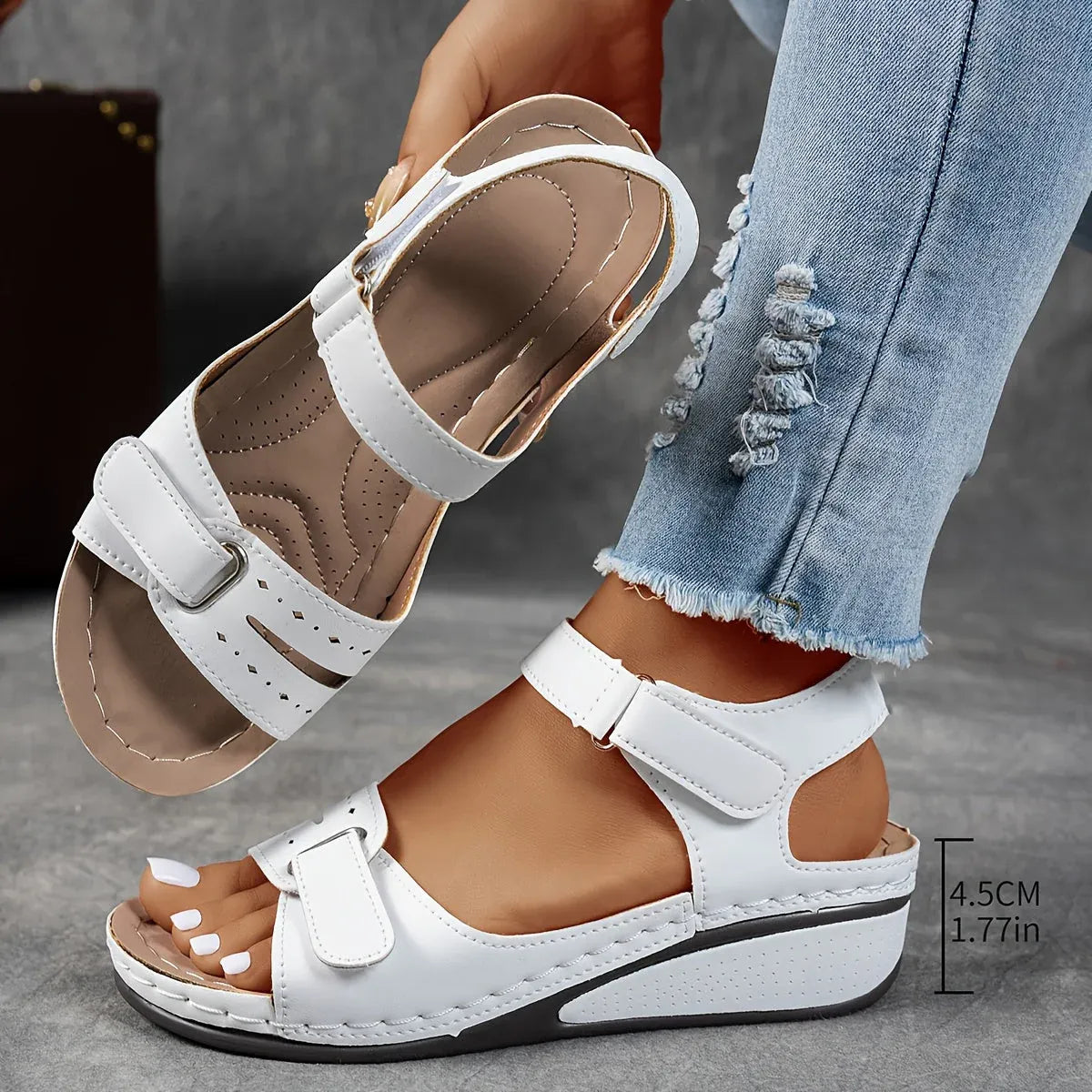 Cherry – Elegant Orthopedic Sandals
