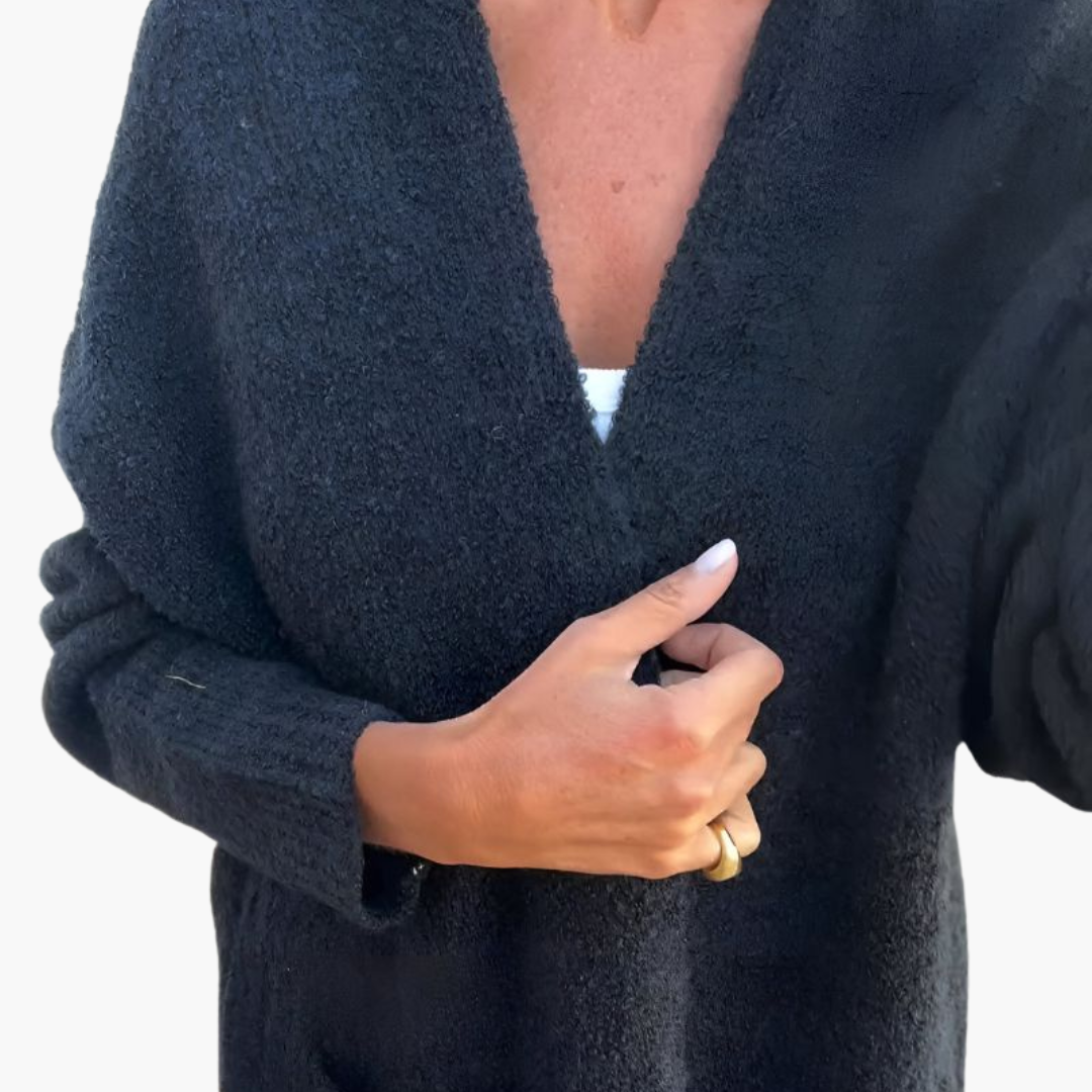 Holly | Casual Knit Pocketed Cardigan