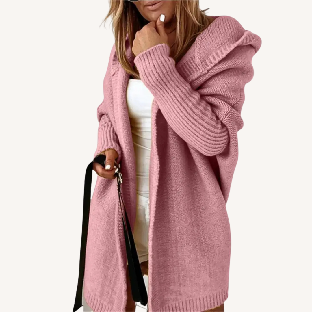 Paige | Casual Hooded Cardigan