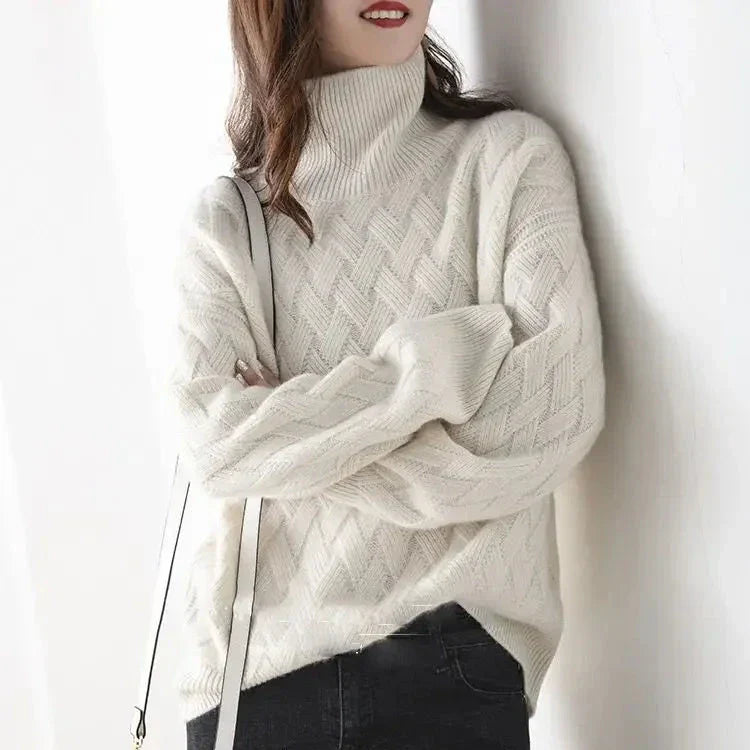 Gabrielle Women’s Turtleneck Sweater