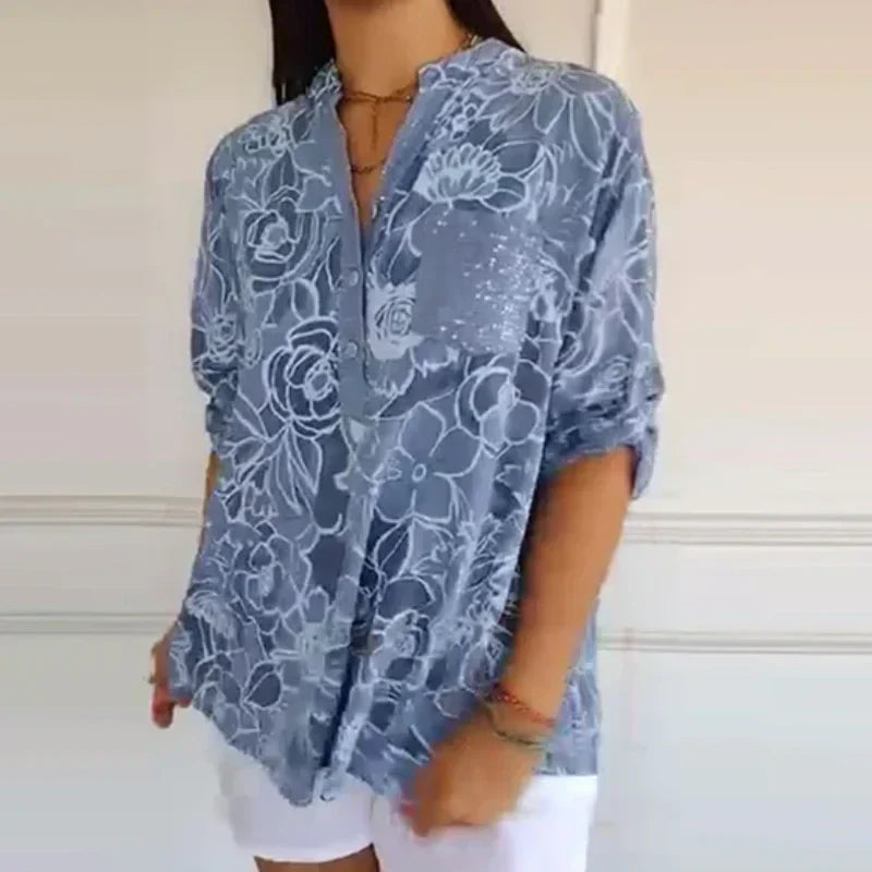 Tatiana - Lightweight Floral Blouse
